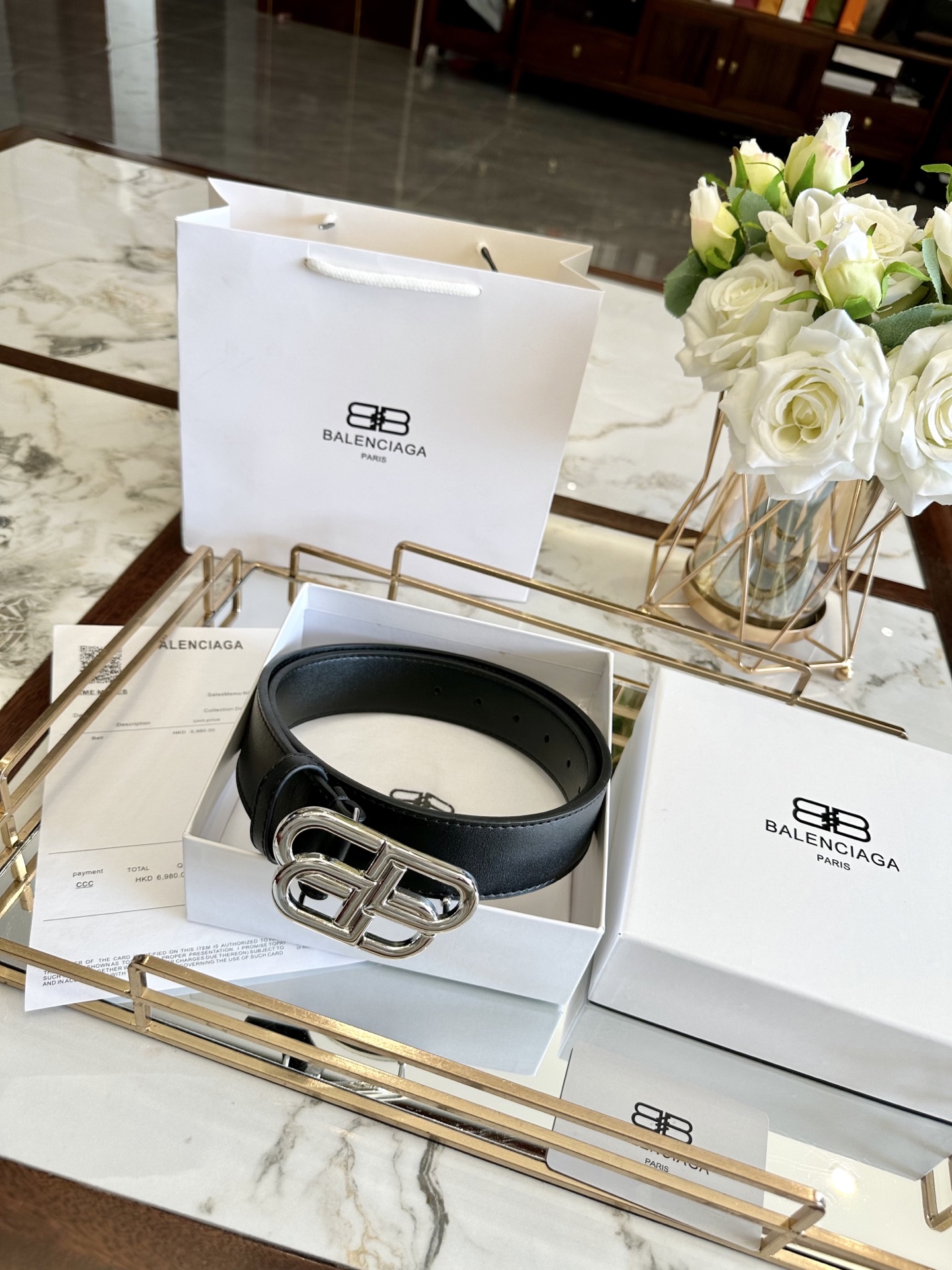 BALENCIAGA belt model 07